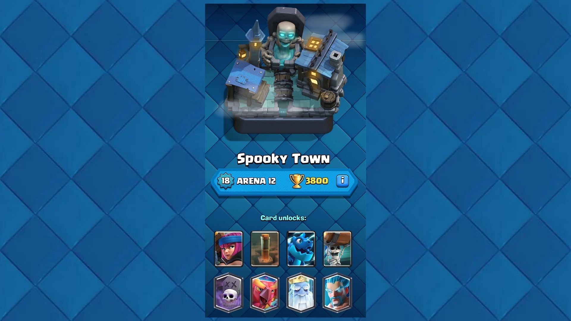 Arena 12: Spooky Town (Image via Supercell)