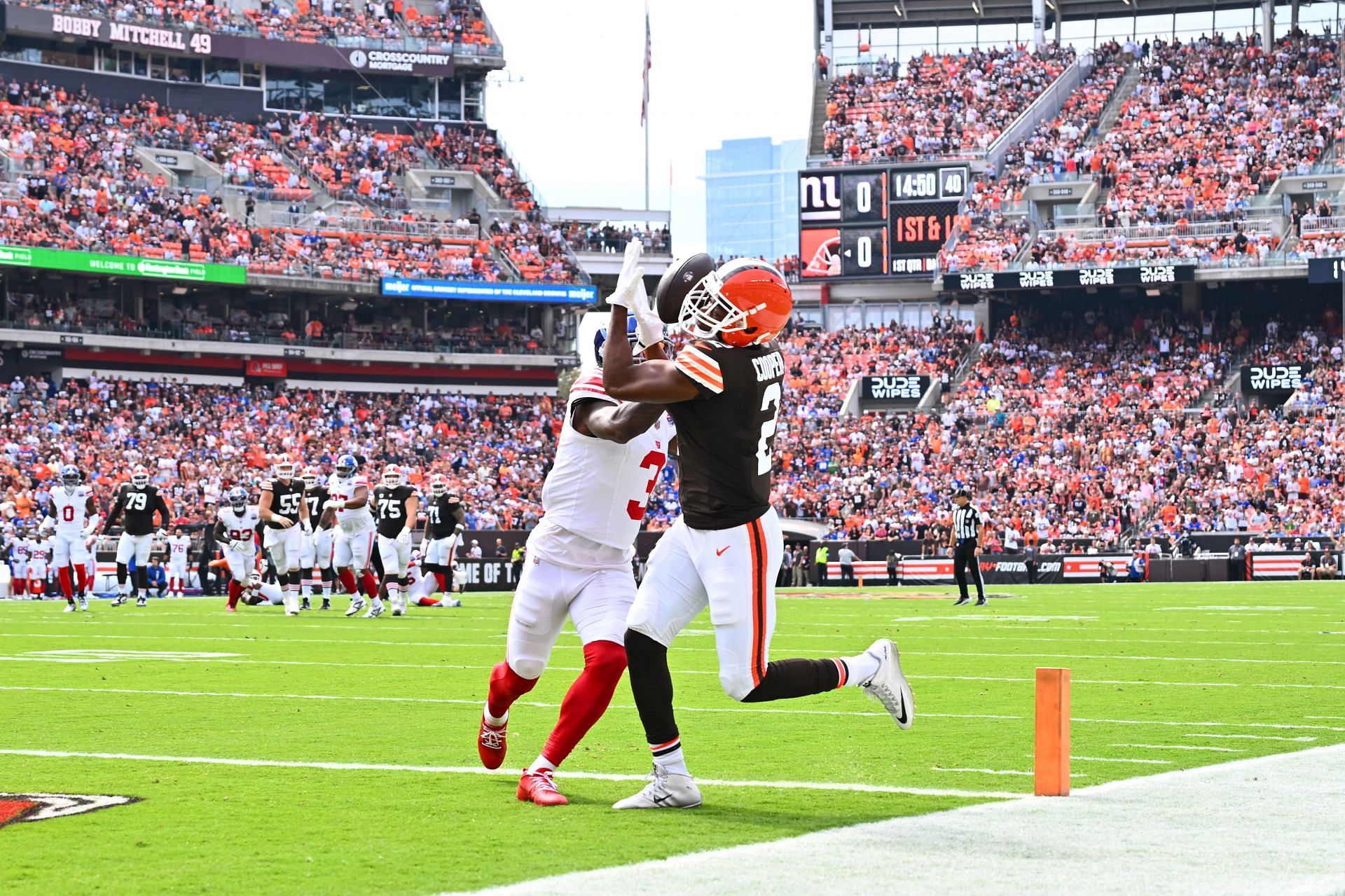 Amari Cooper during New York Giants vs. Cleveland Browns - Source: Getty