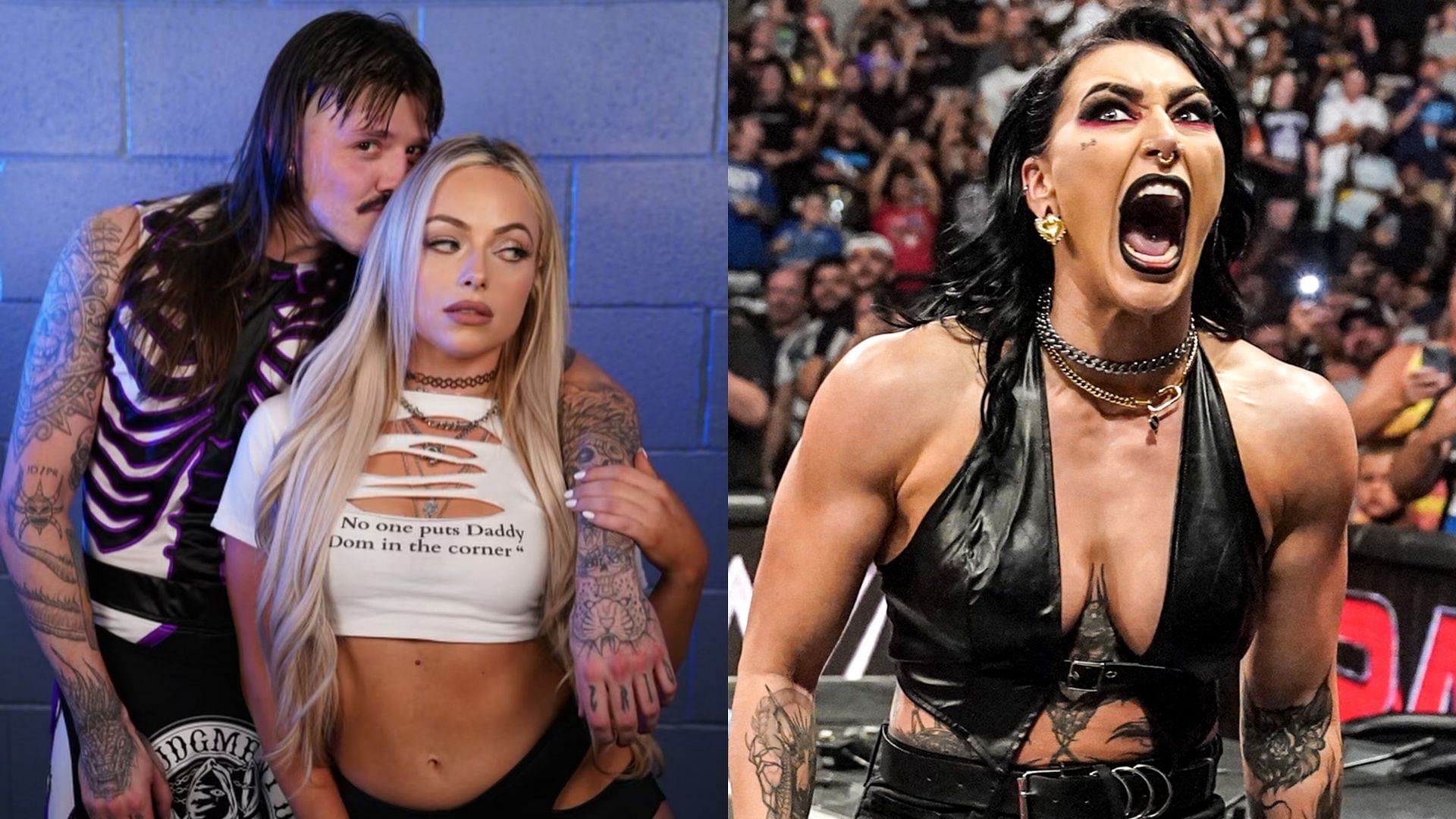Can Rhea Ripley get revenge over Liv Morgan &amp; Dominik Mysterio? (Images credit: Liv Morgan