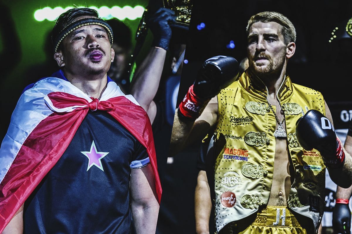 Superlek Kiatmoo9 (left) and Jonathan Haggerty (right) | Image credit: ONE Championship