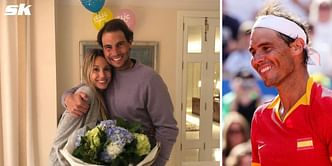 In Pictures - Rafael Nadal's sister Maribel cools down with beach getaway with friends