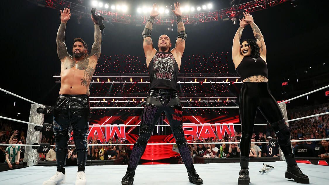 The Terror Twins and Jey Uso (Image credit: WWE.com)