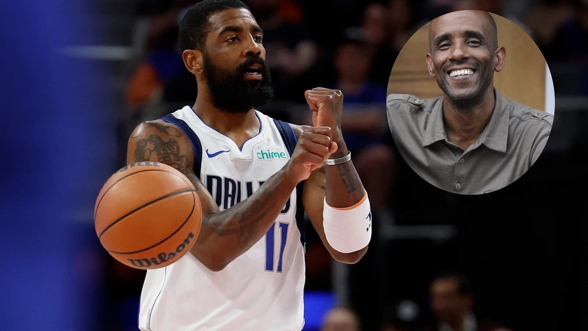 Kyrie Irving's dad Dredrick hitting game-winning layup makes Mavs' star ...