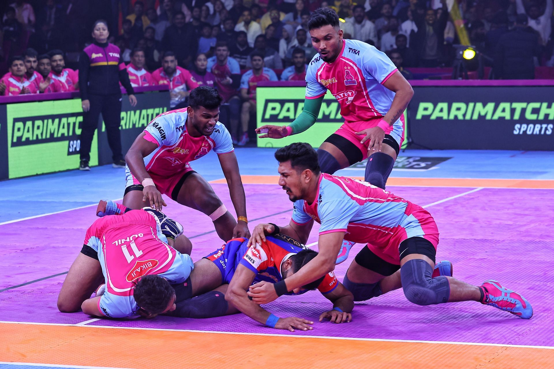 Jaipur Pink Panthers v Haryana Steelers - Pro Kabaddi League - Source: Getty