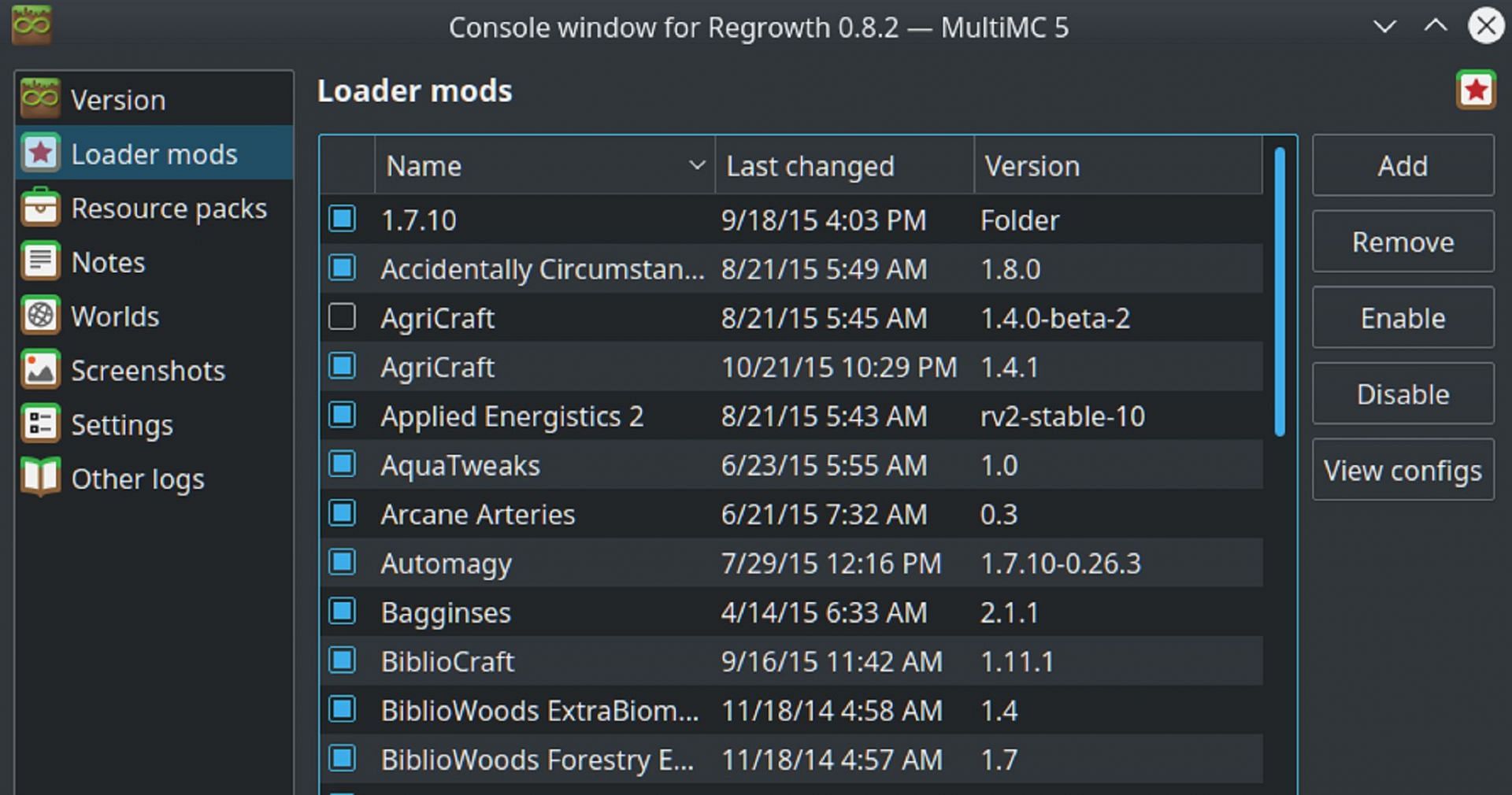 MultiMC remains one of the most dependable mod launchers (Image via MultiMC)