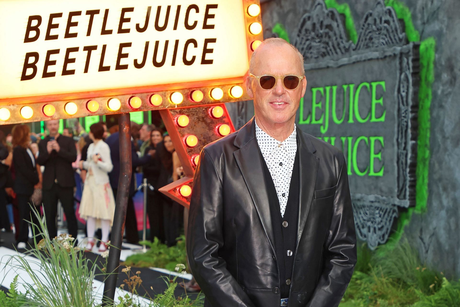 Michael Keaton at the &quot;Beetlejuice Beetlejuice&quot; UK Premiere (Image via Getty)