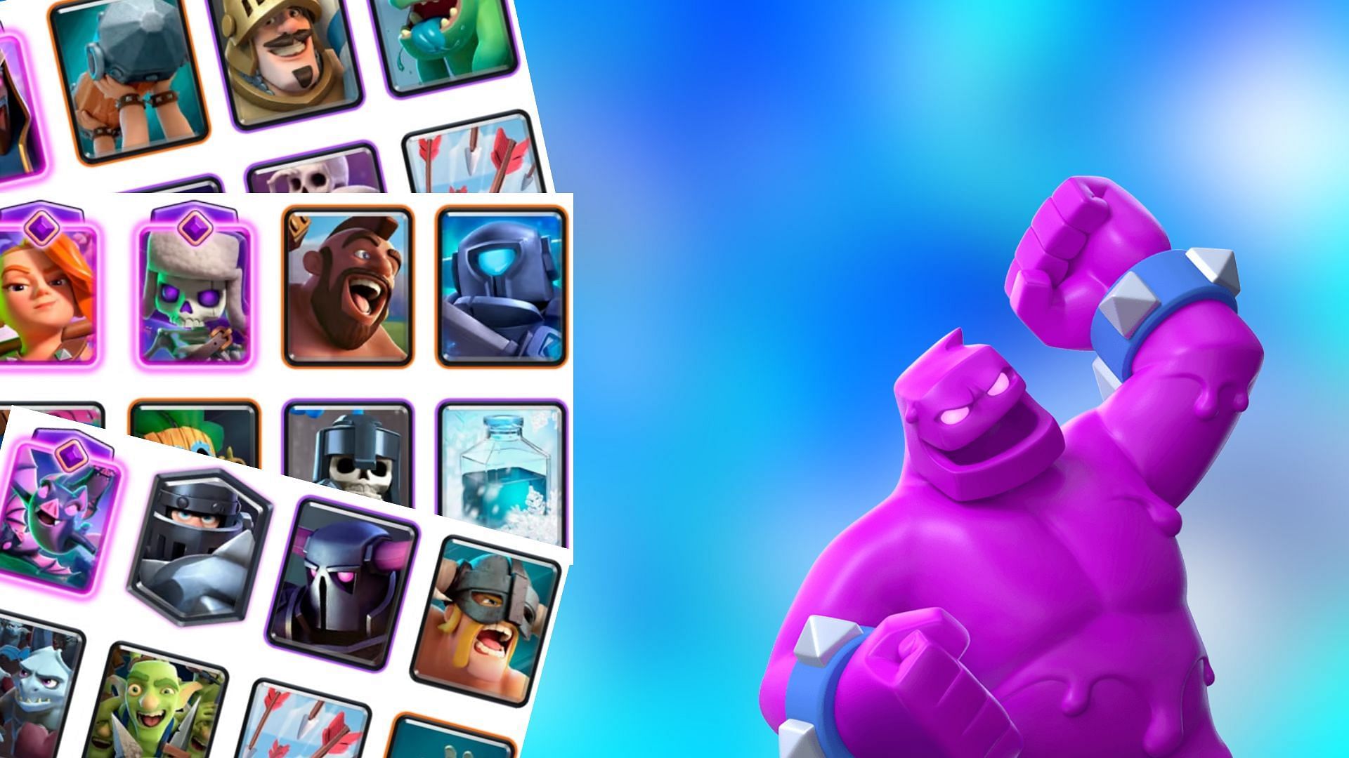 Best decks to counter Elixir Golem (Image via SuperCell)