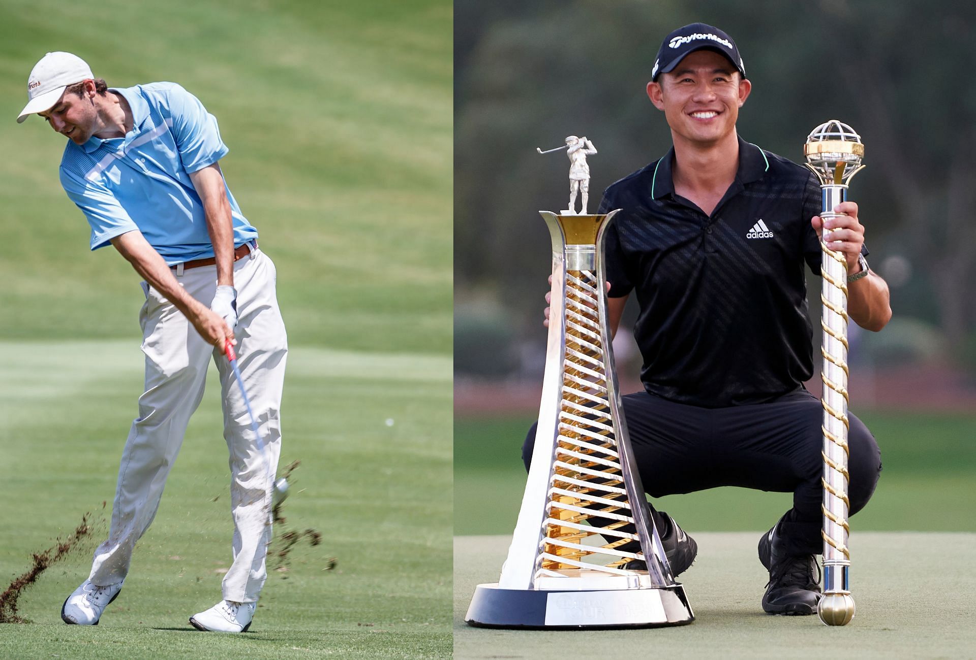 Scottie Scheffler and Collin Morikawa ( via Getty)