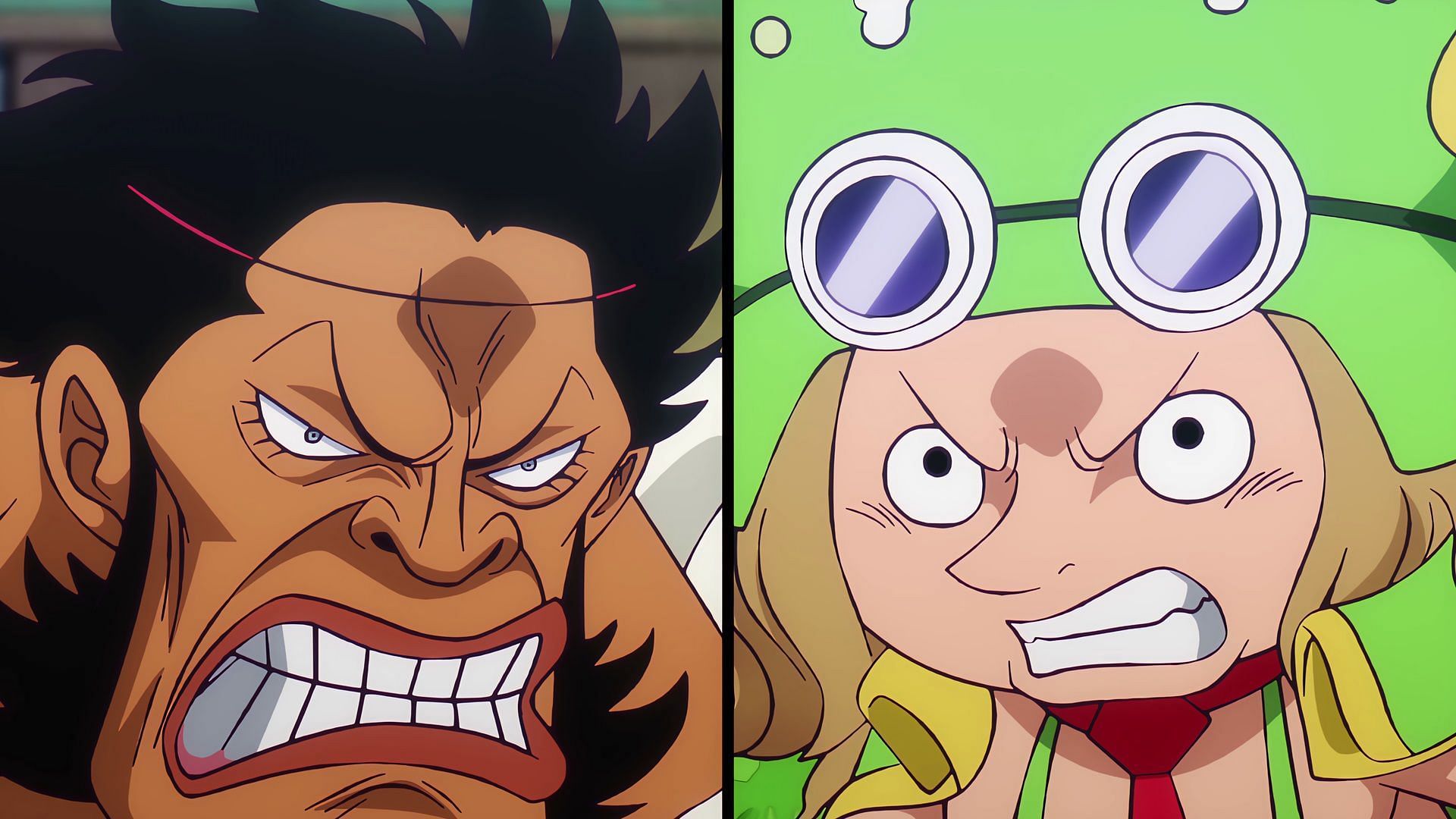 Sai and Leo in One Piece episode 1118 (Image via Toei Animation)