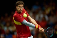 Pablo Carreno Busta in action for Spain at the 2024 Davis Cup Finals Group Stage (Picture: Getty)
