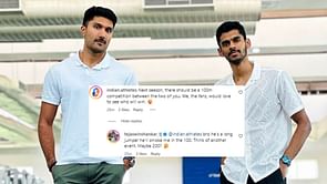 "He’ll smoke me" - Indian men's high jumper Tejaswin Shankar jokingly reflects on competing with Murali Shreeshankar