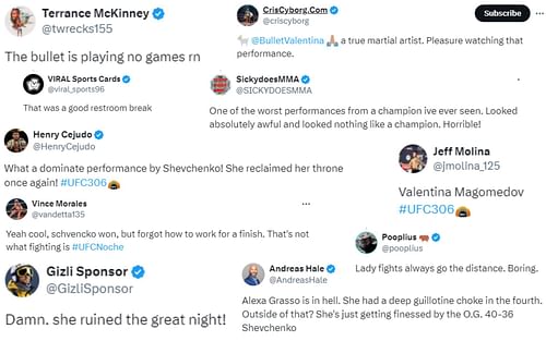 MMA fans react to Alexa Grasso vs. Valentina Shevchenko 3