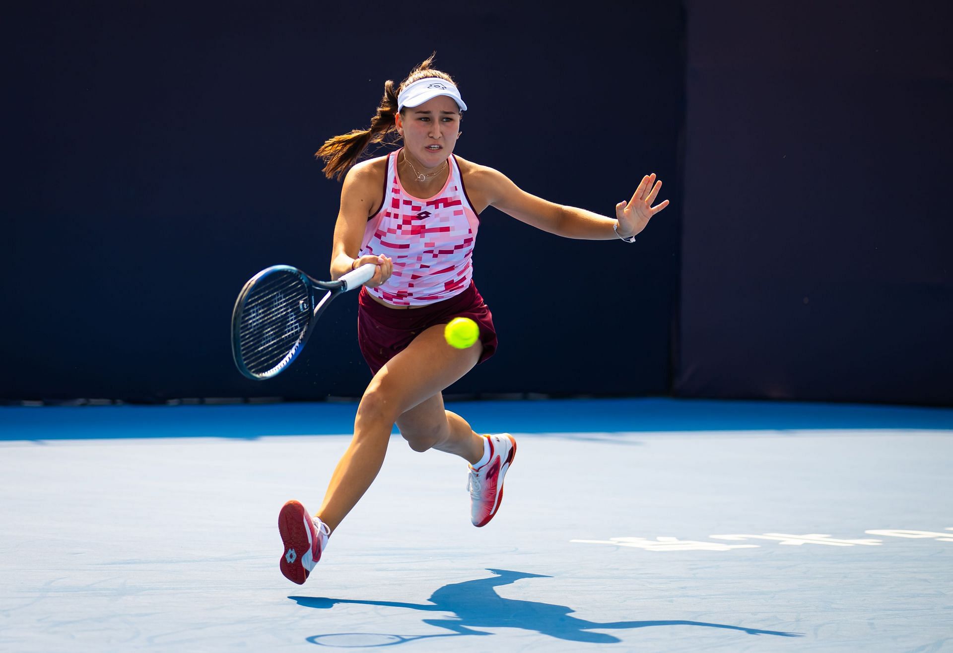 Kamilla Rakhimova at the China Open 2024. (Photo: Getty)