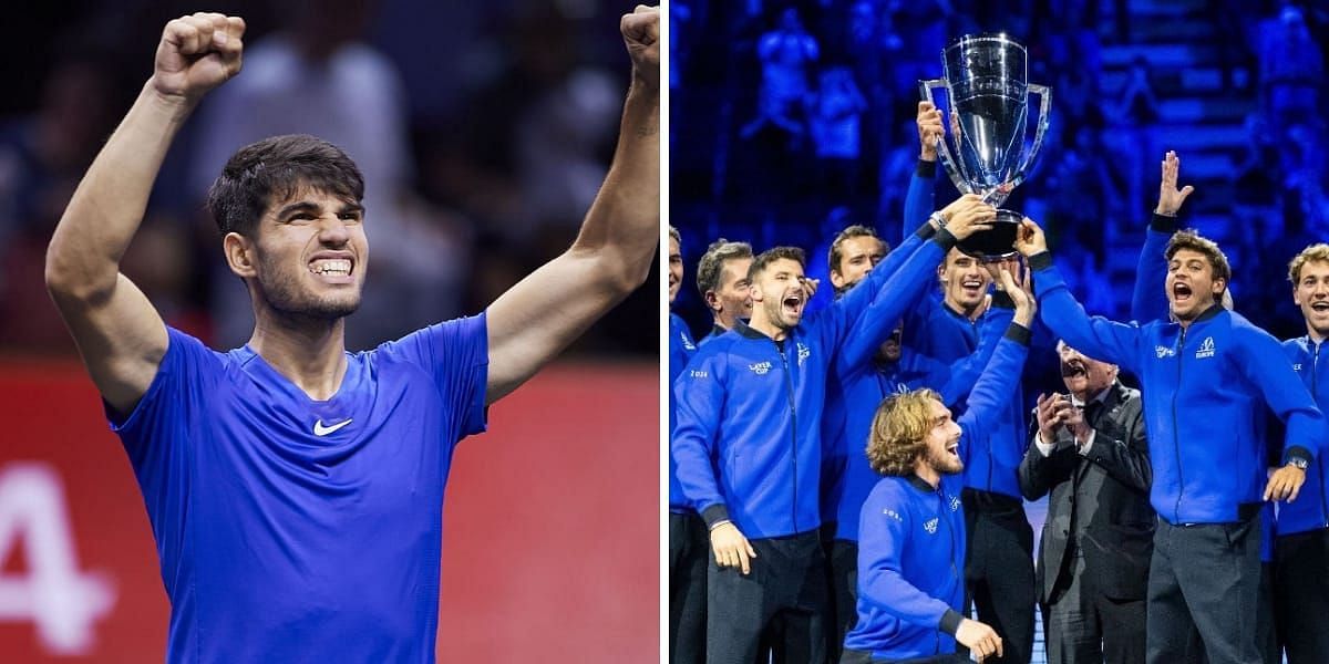 Carlos Alcaraz guides Team Europe to a fifth Laver Cip (Image source: GETTY)