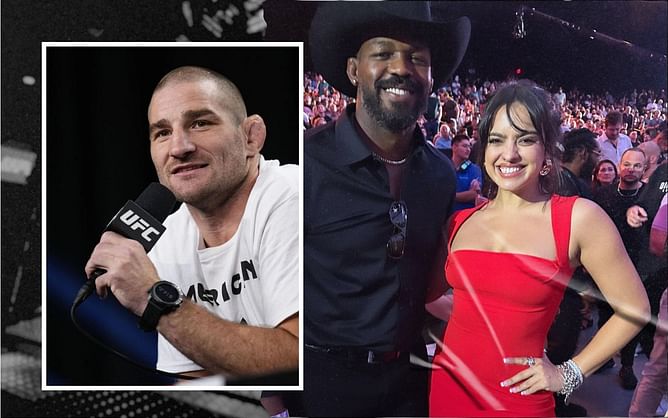 Sean Strickland gives a six-word reaction to insane story of Jon Jones changing Nina-Marie Daniele's life in ten minutes
