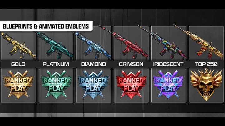 Mw3 Cod Ranks All Modern Warfare 3 Ranked Play rewards in Season 6 and how to claim them