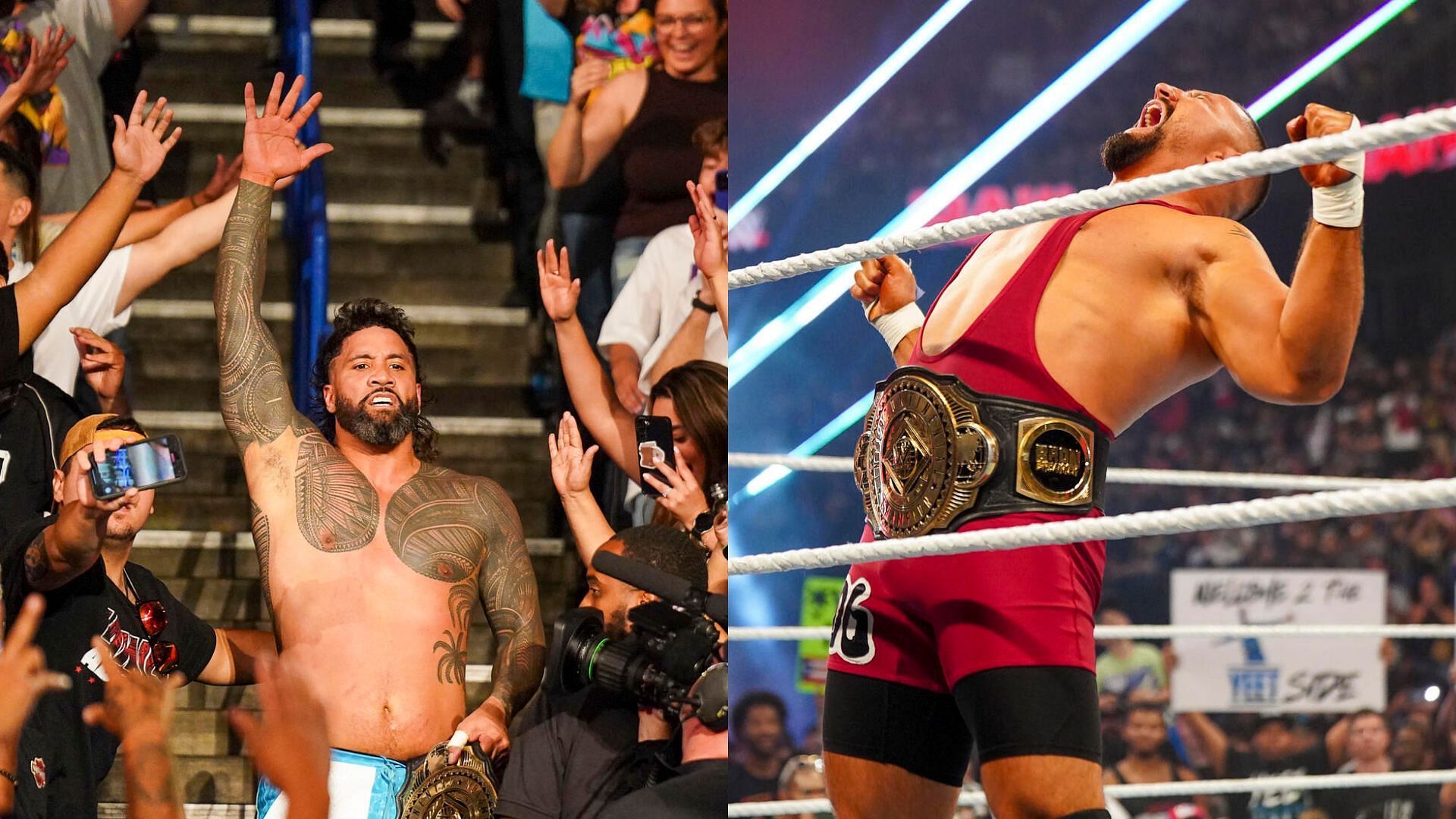 Bron Breakker lost the Intercontinental Championship to Jey Uso! [Image credits: WWE.com]
