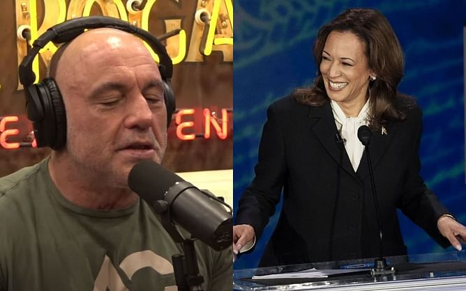 "Whoever's the puppet master, running the strings" - Joe Rogan applauds Kamala Harris' preparation for the US presidential election