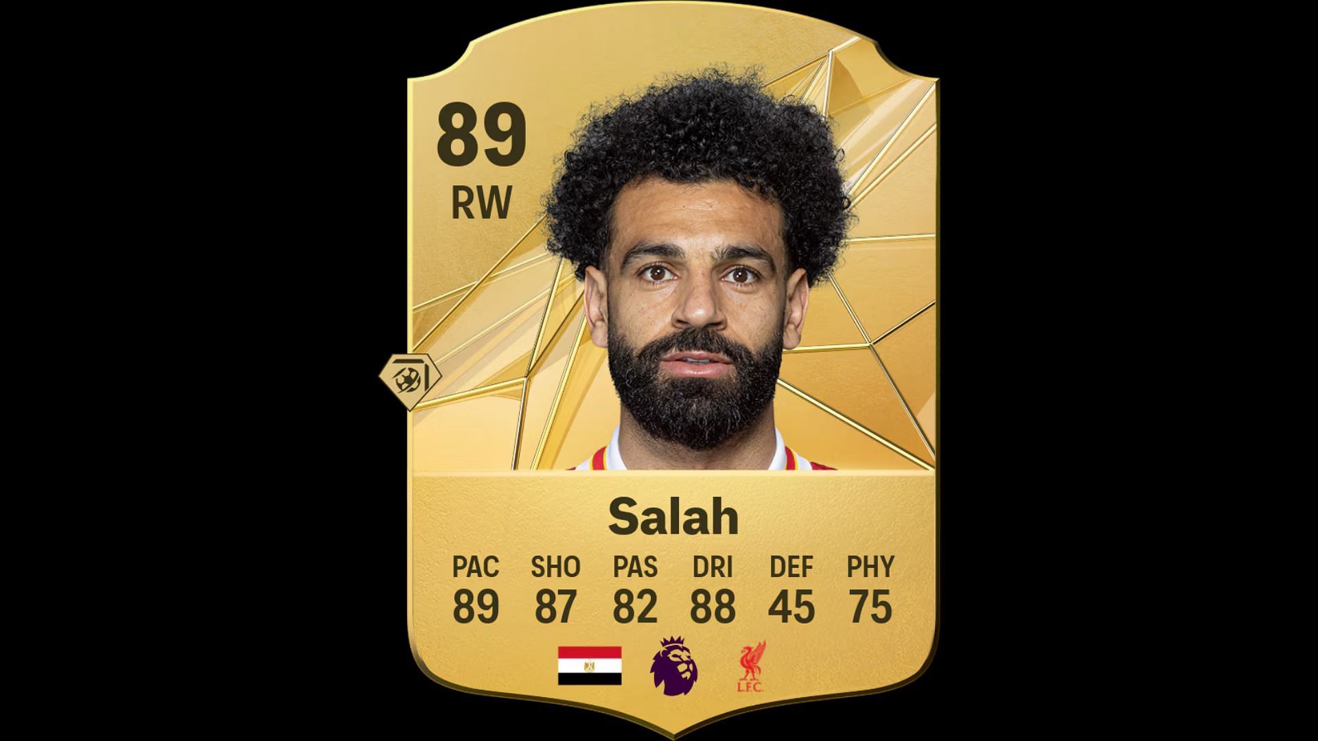 Best players with Trivela: Salah (Image via EA)