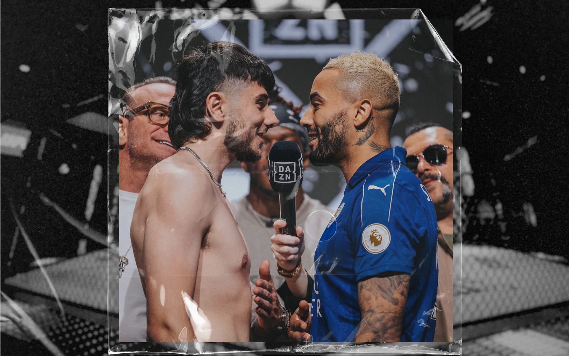 MF &amp; DAZN X Series 17: Danny Simpson vs. Danny Aarons. [Image courtesy: @misfitsboxing via Instagram]