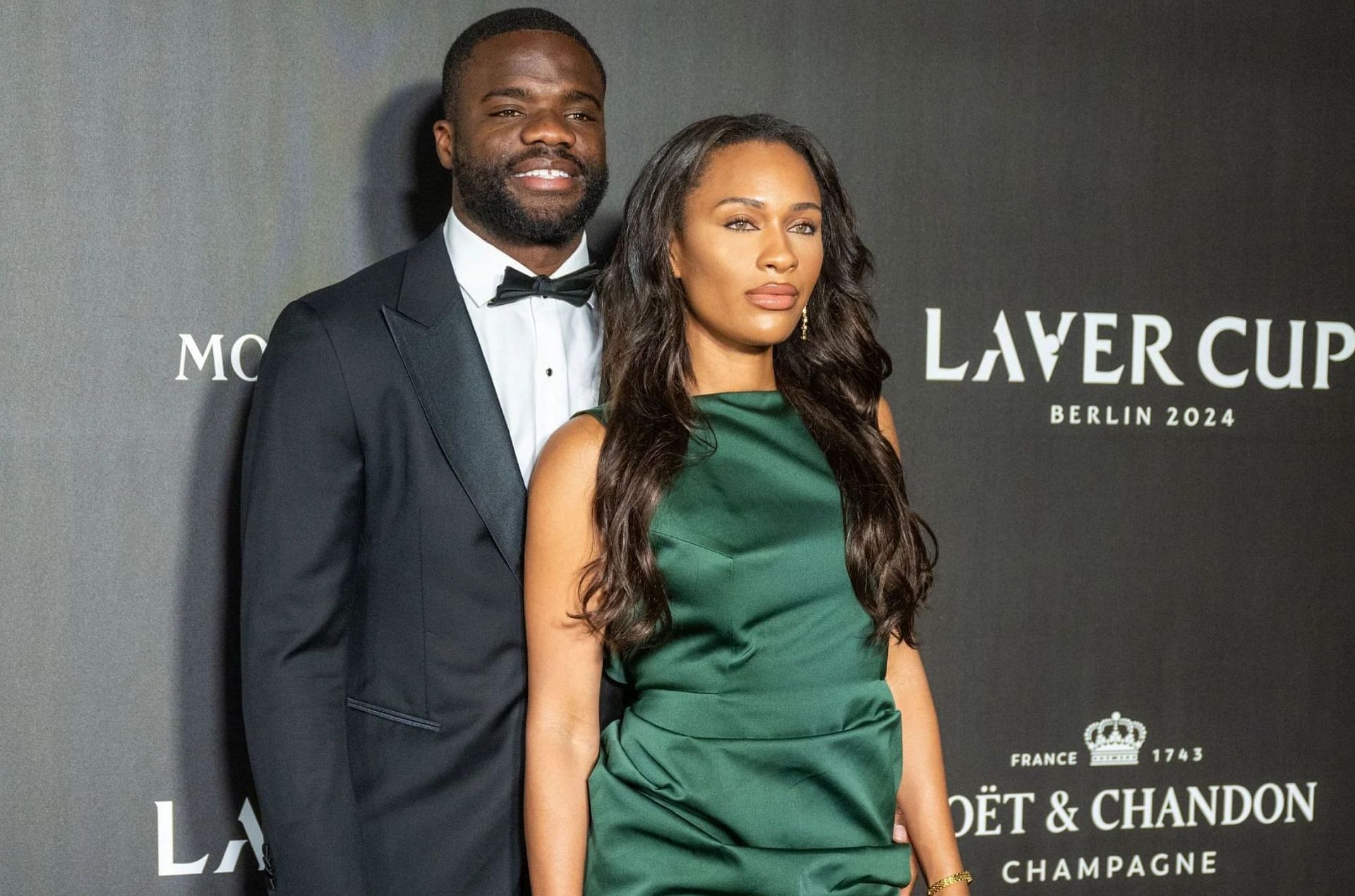 Frances Tiafoe pictured with Ayan Broomfield at the 2024 Laver Cup in Berlin - Image Source: Getty