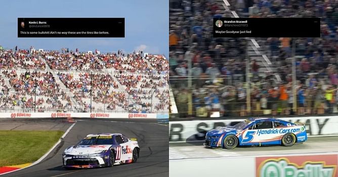 “Maybe Goodyear just lied”; “This is some bulls***”: NASCAR fans react as Goodyear fails to emulate the fall-off from calendar’s first Bristol race
