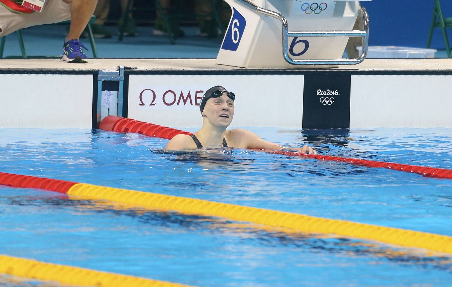 Katie Ledecky at the Olympics: Day 4 - Source: Getty