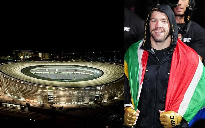 Cape Town Stadium planning to build $1.8 million roof to prepare for Dricus du Plessis’ UFC title defense in South Africa