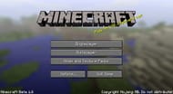 The original seed panorama as seen blurred out in Minecraft Beta 1.8's main menu (Image via Mojang)