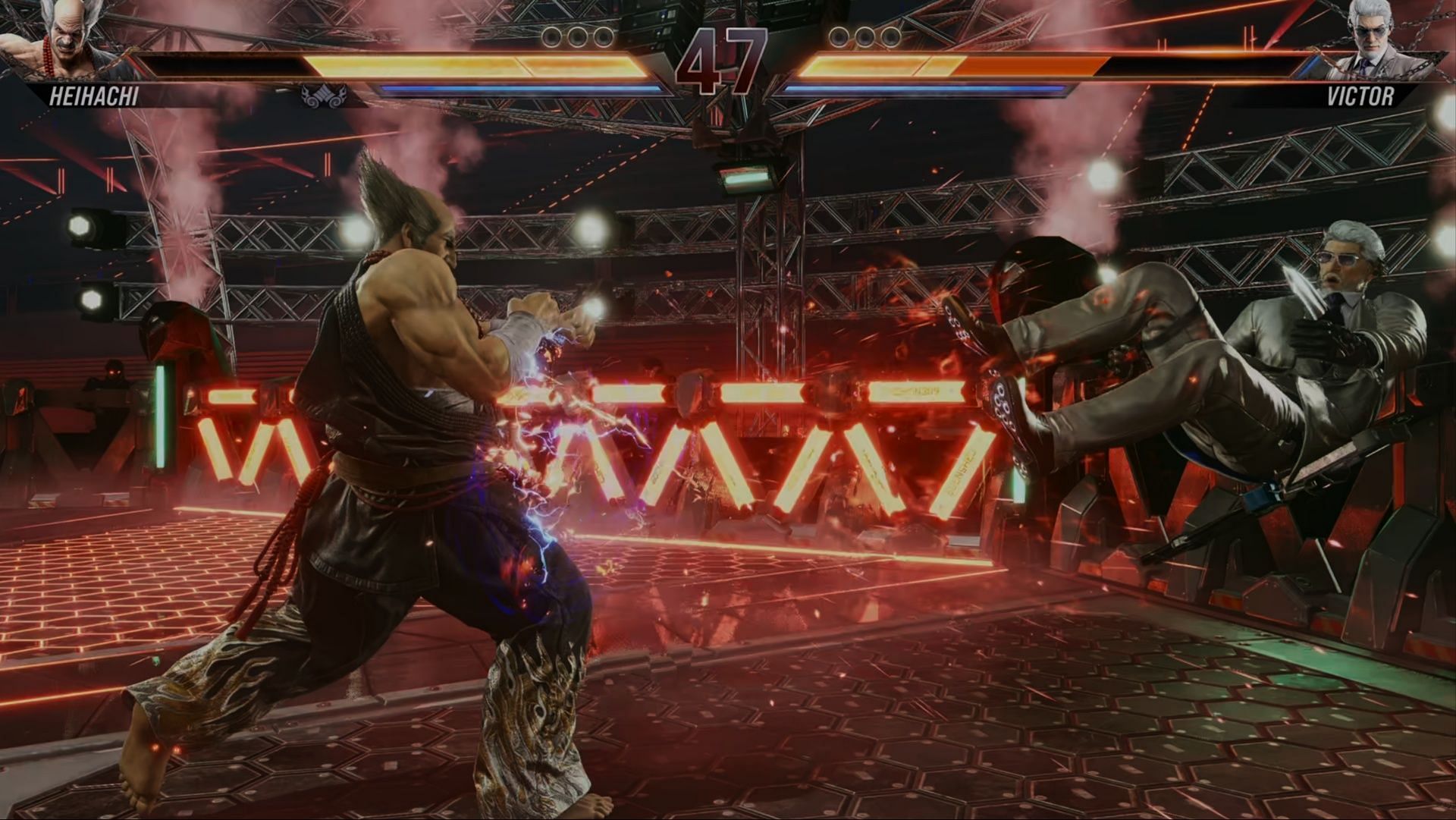 Heihachi Mishima is so much fun to play (Image via Bandai Namco)