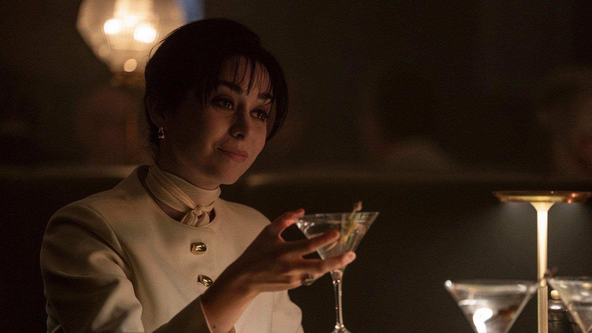 Cristin Milioti seen as Sofia Falcone in the series (Image via X/@The Penguin)