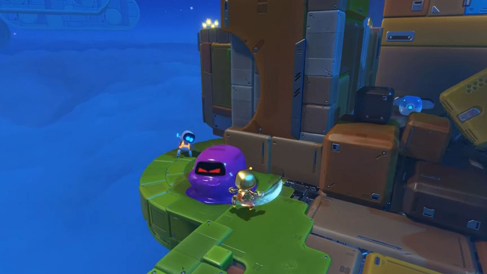 Astro Bot Luna Sola level walkthrough All bots and puzzle piece locations