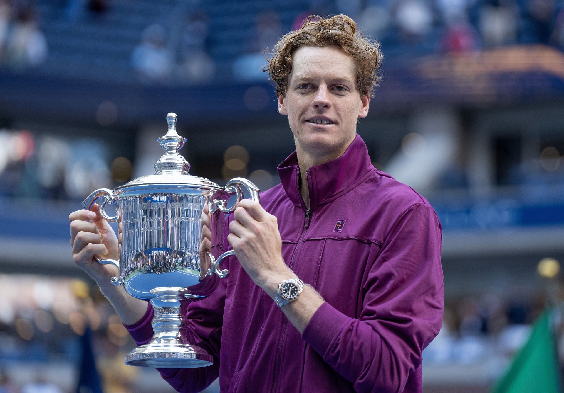 Jannik Sinner at the 2024 US Open (Source: Getty)