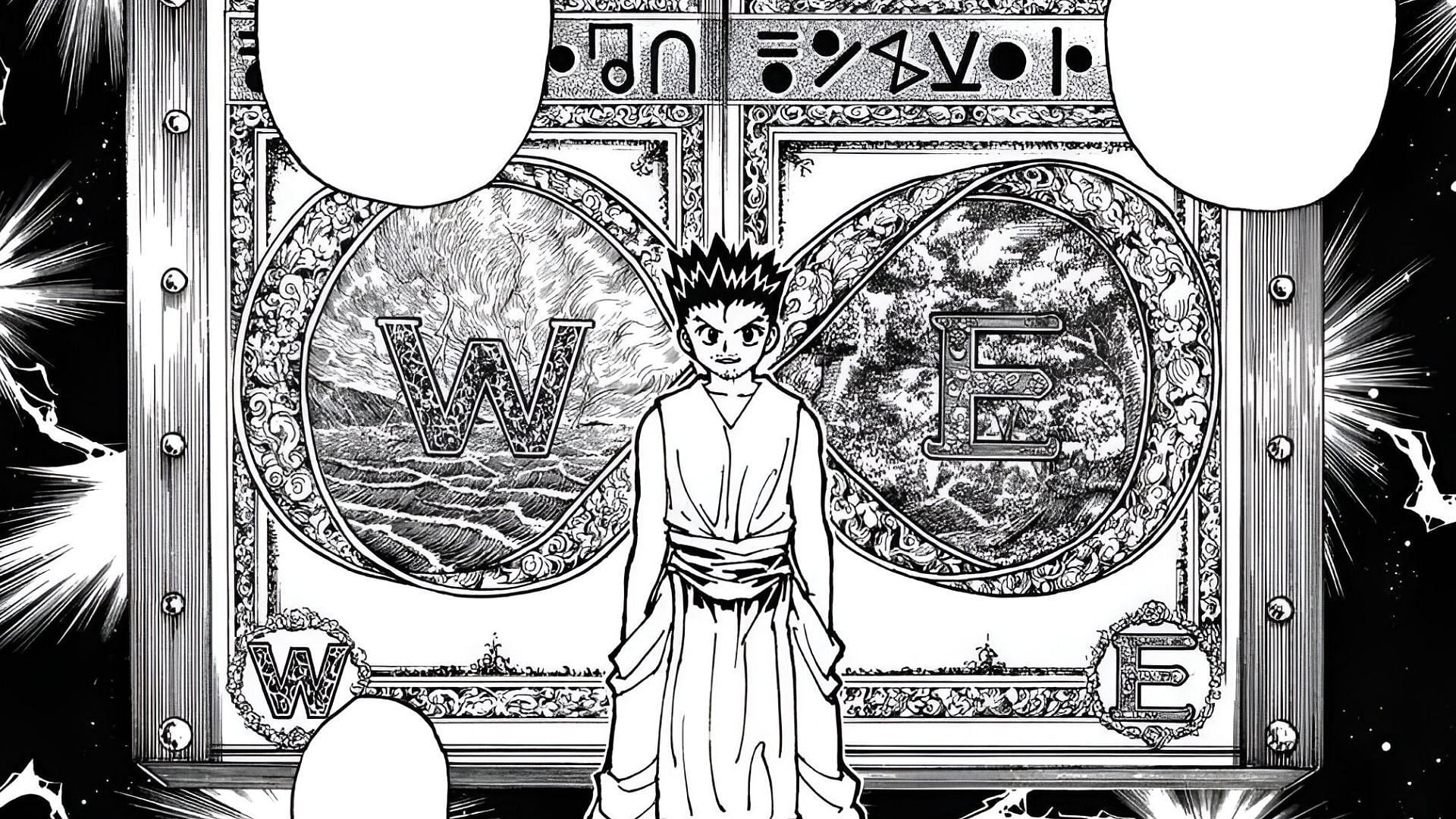 Ging Freecss as seen in the manga (Image via Shueisha)