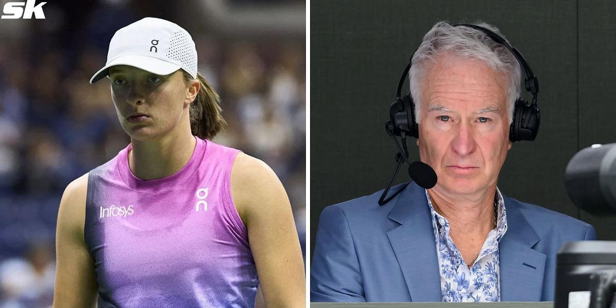 John McEnroe has questioned Iga Swiatek