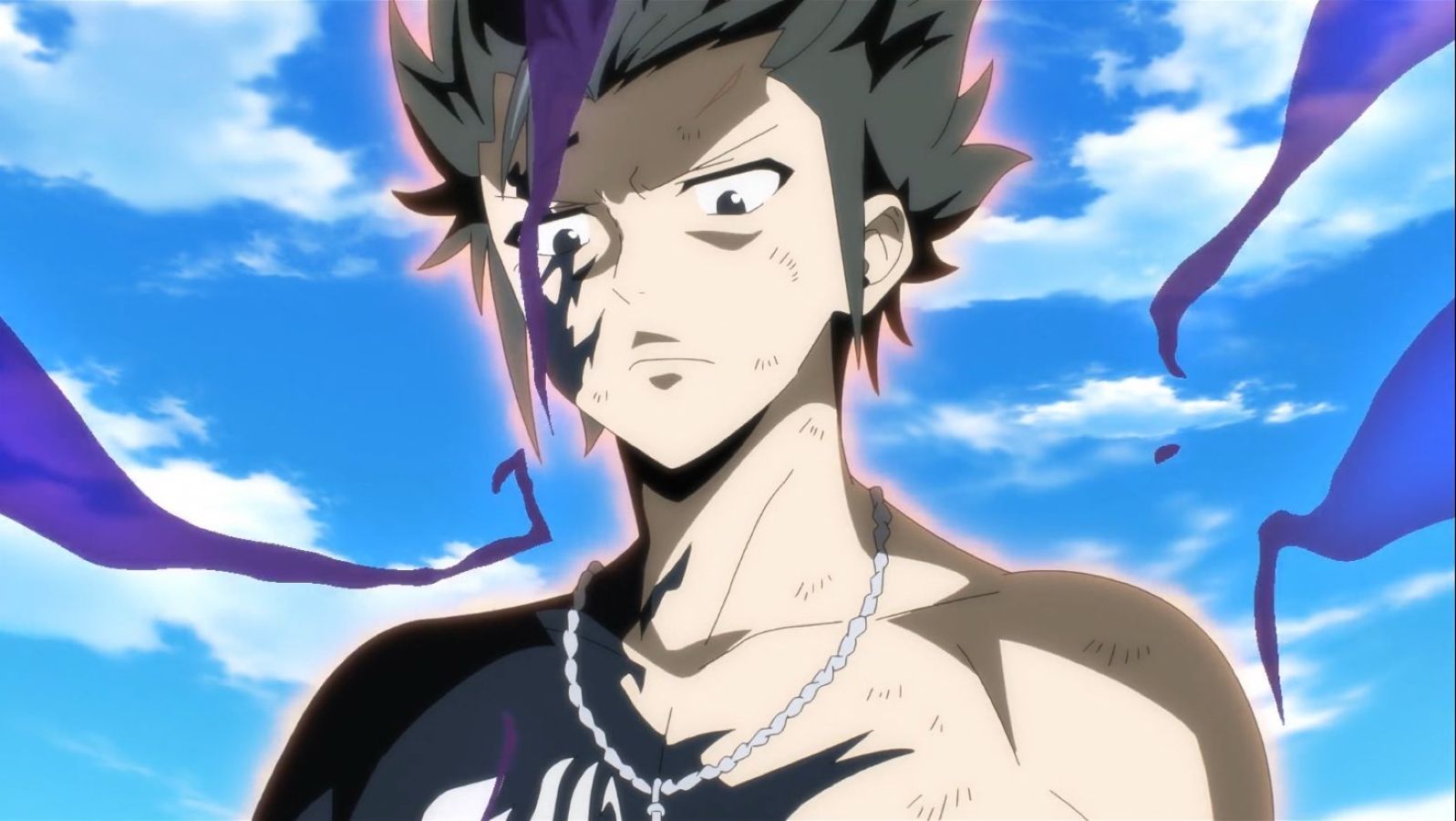 Gray took on Laxus&#039; lackeys in his demon transformation (Image via J.C. Staff)