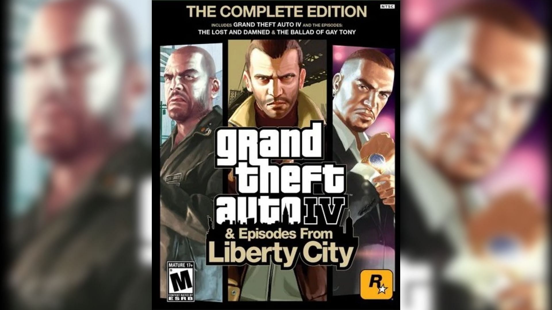 The official box art of Grand Theft Auto 4: The Complete Edition (Image via Rockstar Games)