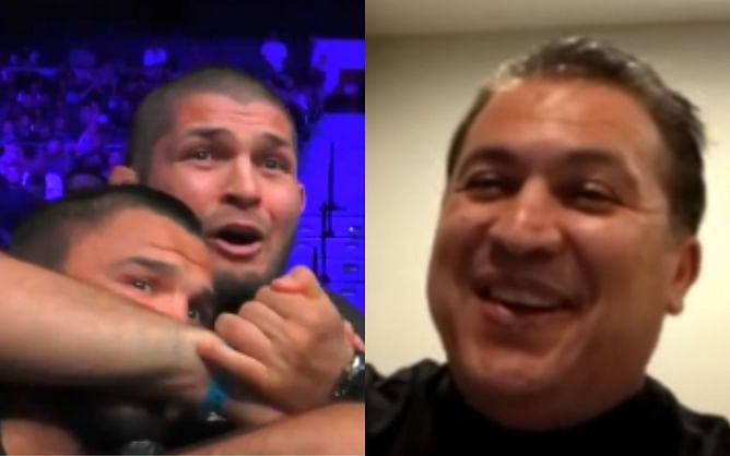 Javier Mendez recounts hilarious viral exchange between Khabib Nurmagomedov and his cousin Umar at Bellator San Diego