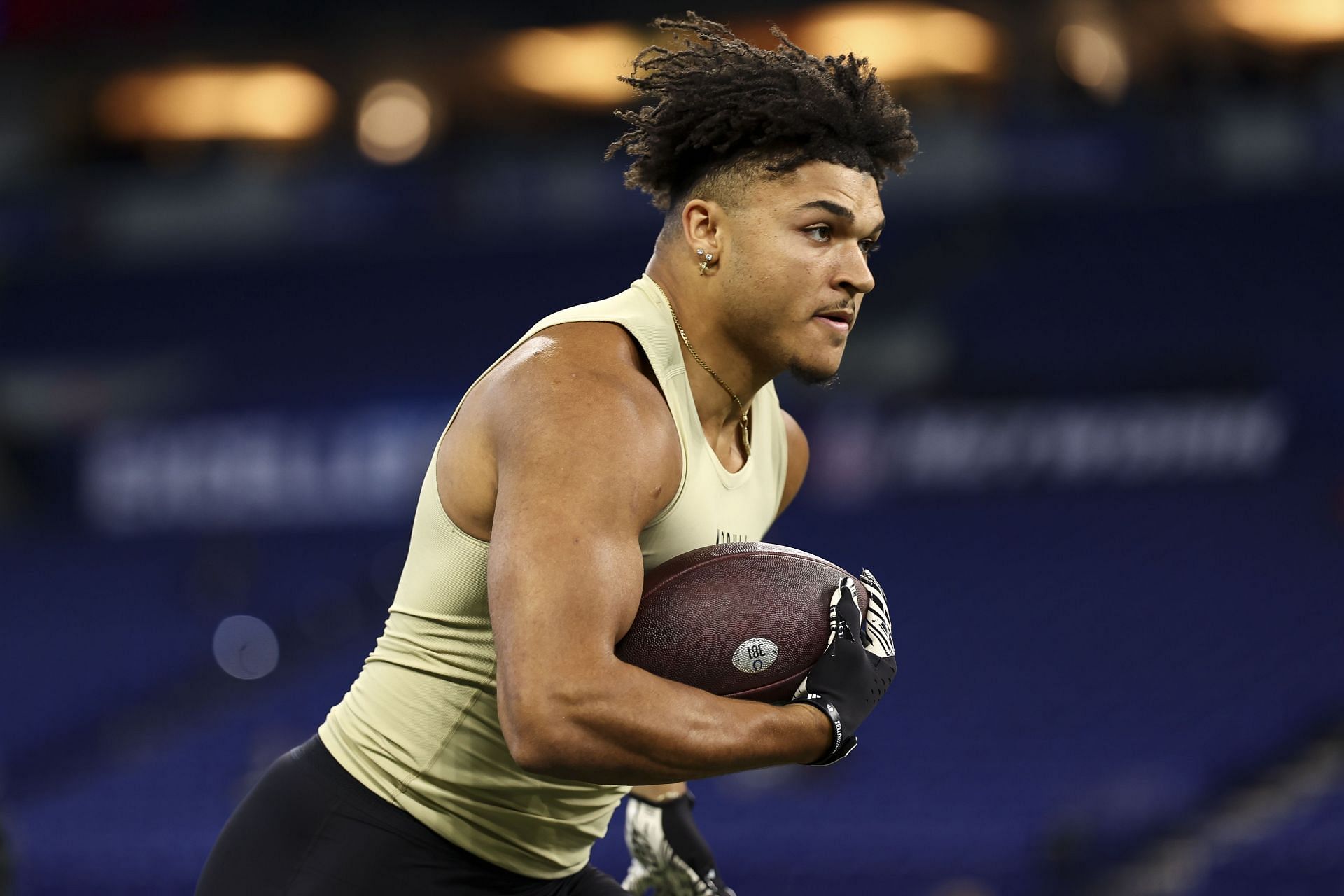 Guerendo at NFL Combine - Source: Getty