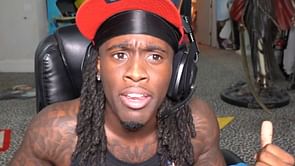 Kai Cenat destroys streaming setup after Call of Duty Black Ops 6 crashes multiple times