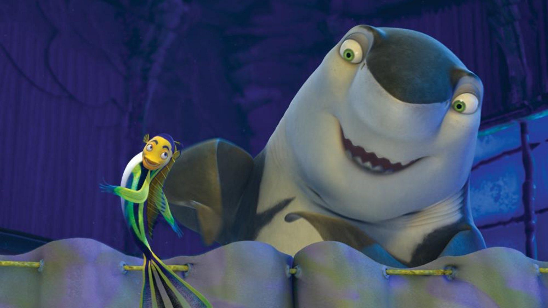 An image from the animated-comedy film Shark Tale (Image via Facebook/@Shark Tale) 