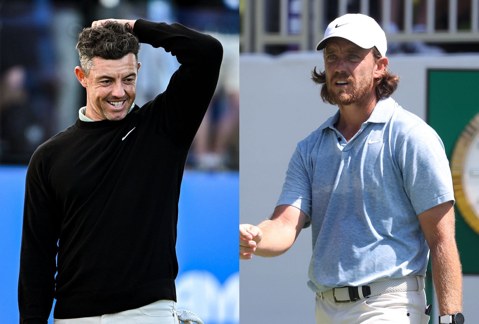 Rory McIlroy and Tommy Fleetwood