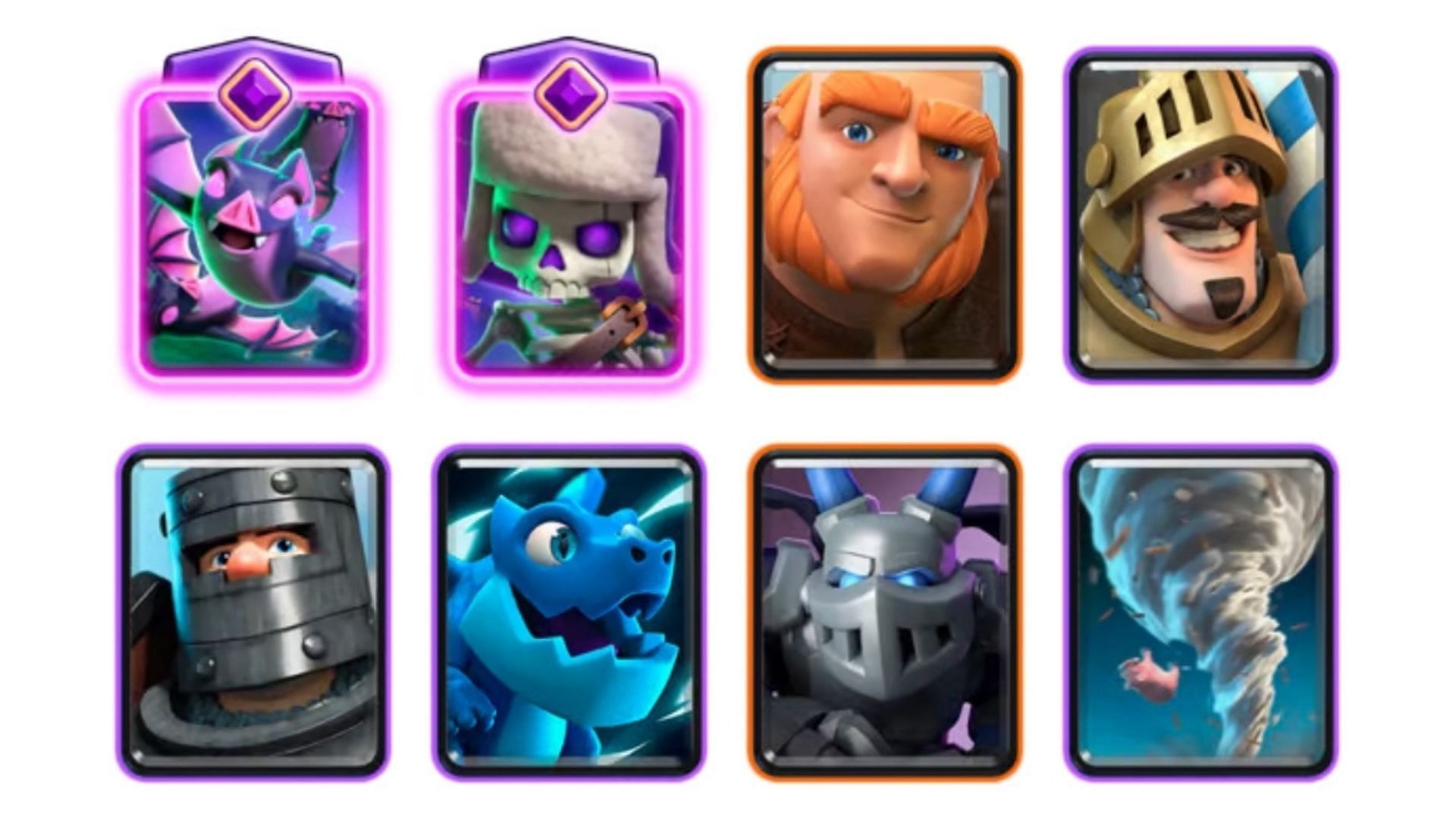 The Giant Double Prince EDrag MegaM deck (Image via Supercell)