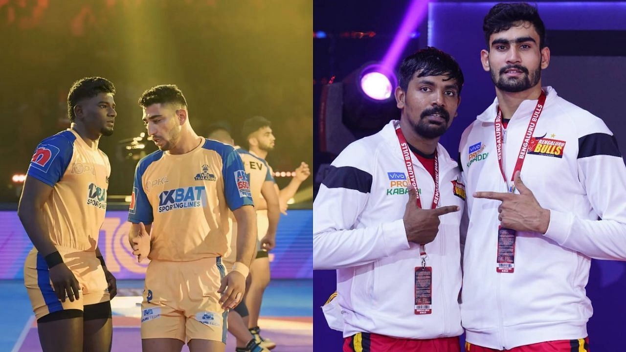 Masanamuthu  Lakshnanan and chandran ranjith joined tamil thalaivas squad for pro kabaddi league 11th season