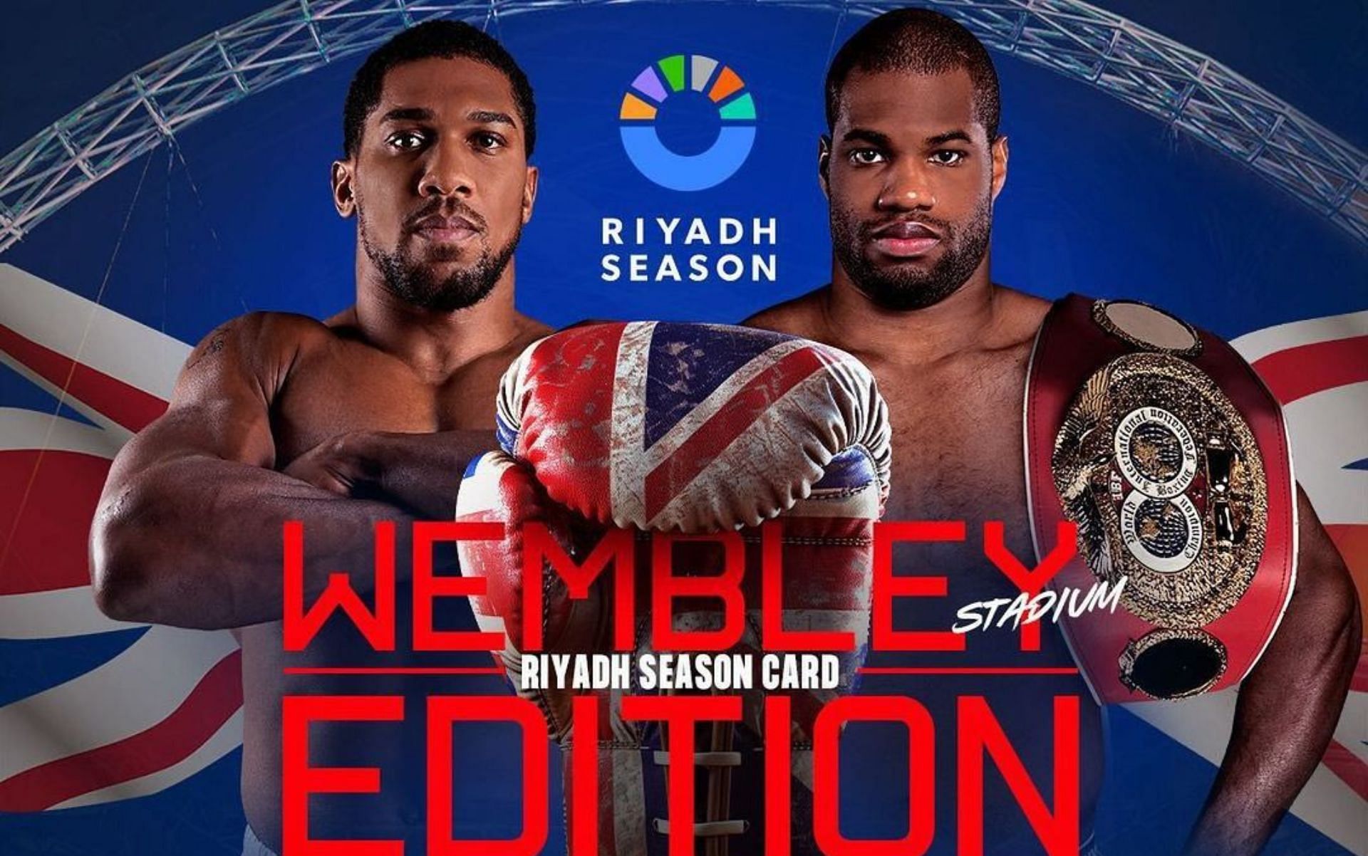 Riyadh Season Wembley Edition takes place on Sept. 21 [Image courtesy: @queensberrypromotions on instagram]