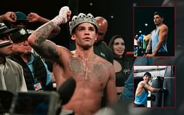 In Photos: Boxer Ryan Garcia embarks on a "fresh start" in the gym following doping ban and alcohol abuse allegations by father