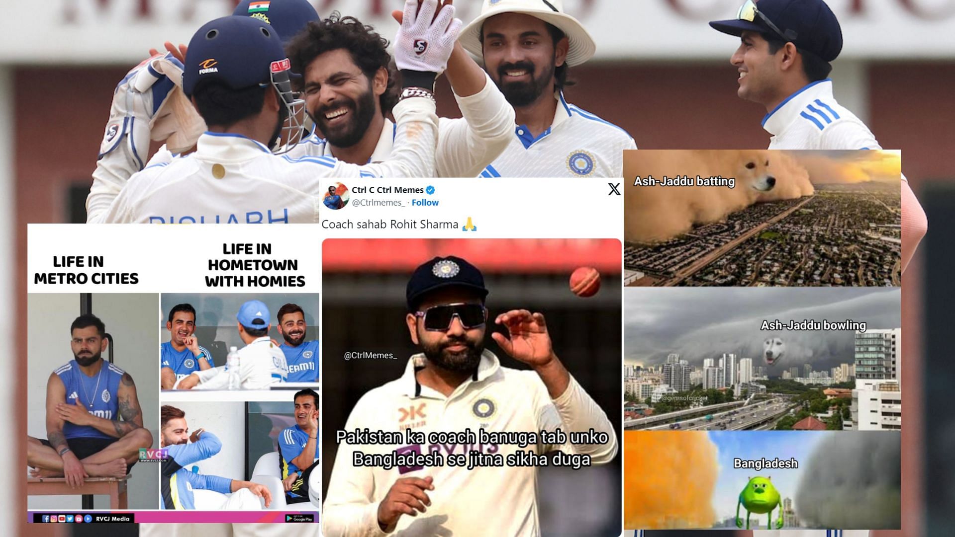 Fans react after India