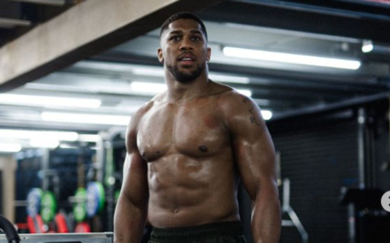 What boxing shoes does Anthony Joshua wear?