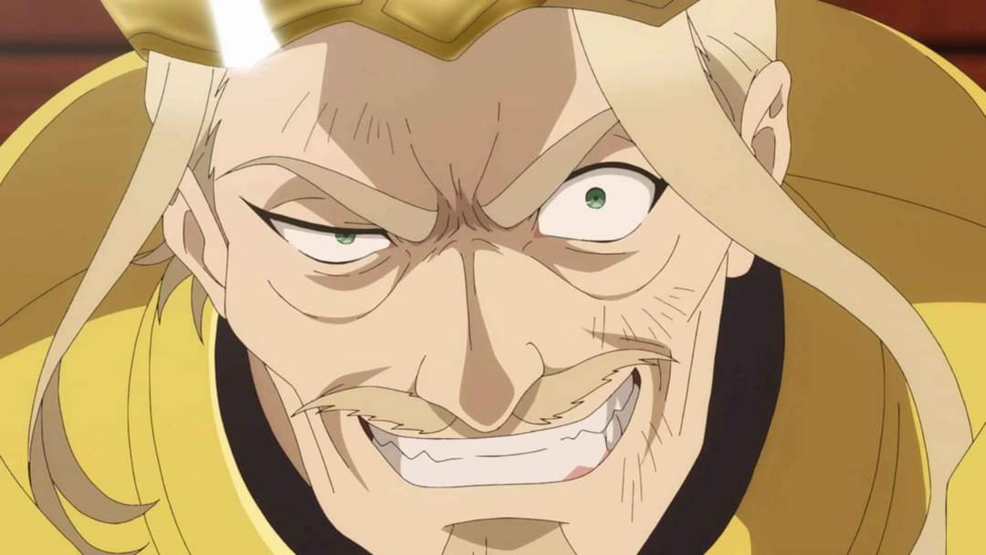 King Wise as shown in the I Parry Everything anime (Image via Studio OLM)