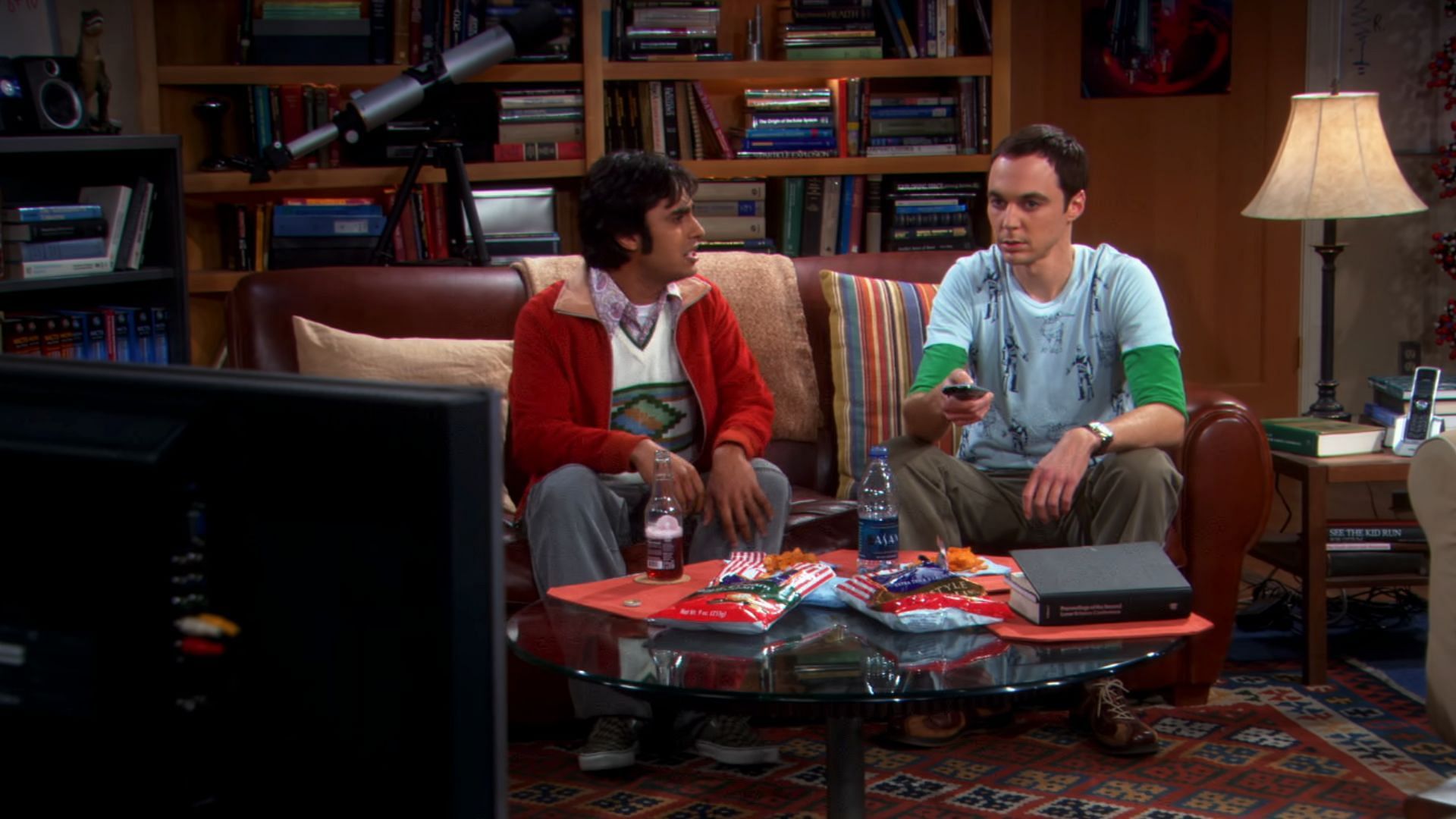 Raj and Sheldon in &quot;The Lizard-Spock Expansion&quot; (Image via Netflix)